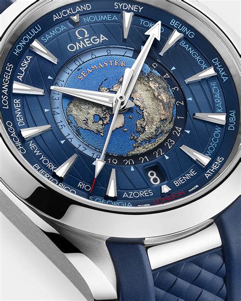 omega aqua terra world timer.